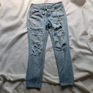 American Eagle Destressed Jeans